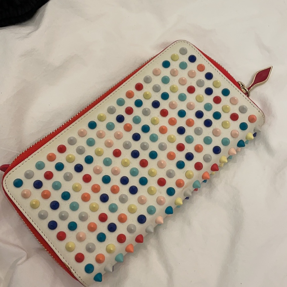 Christian Louboutin authentic vintage wallet. Very spacious.